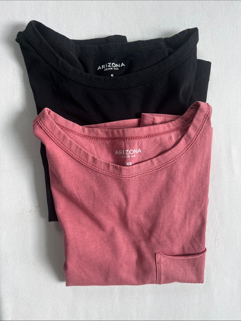 Two Arizona 100% Cotton Semi-Fit Tees